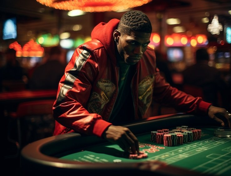 Dealer profesional di studio live kilau4 memandu permainan Baccarat dengan multi-kamera